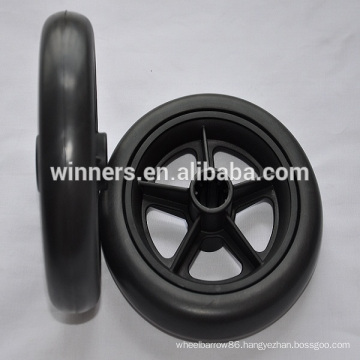 6 inch wide plastic baby pram wheel